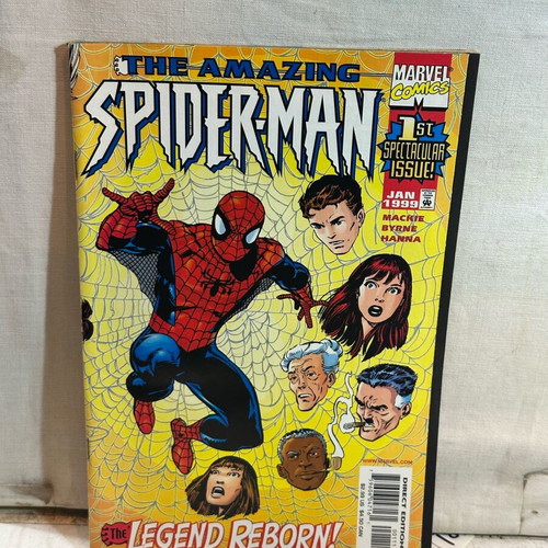 The Amazing Spider-Man #1 used, Marvel Comics, 1999
