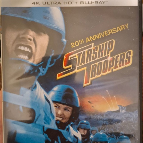 Starship Troopers 4k Blu-ray like new without Greek subtitles