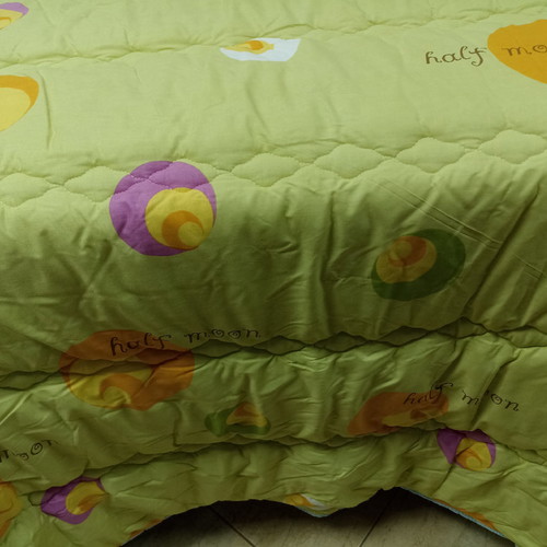 Double quilt new cotton fabric baked wadding double-sided