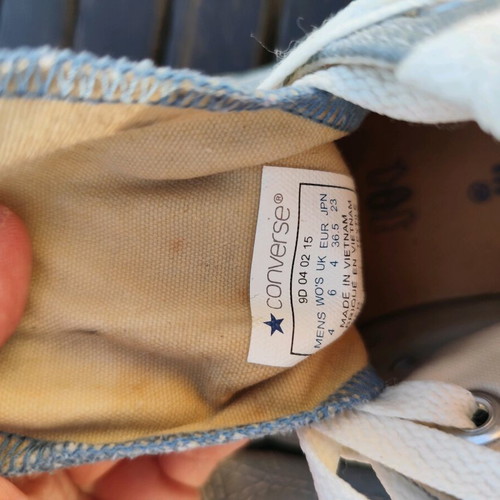 Converse All Star boots light blue like new, size 36.5