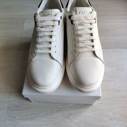 Renato Garini sneakers size 46 like new, white with black detail