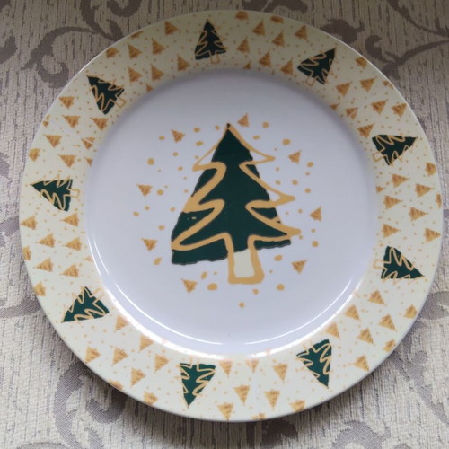 Christmas porcelain platter new, unused