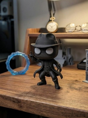 Spider-Man Noir 3D Printed Collectible Figure Limited Style Edition