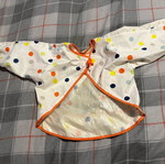 Kladdig full-body bib like new for feeding with pocket