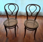 Decorative chairs with net used