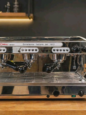 La Cimbali M27 RE 3 group professional espresso machine like new