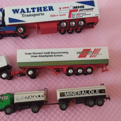 HO scale trucks from various brands, price per unit