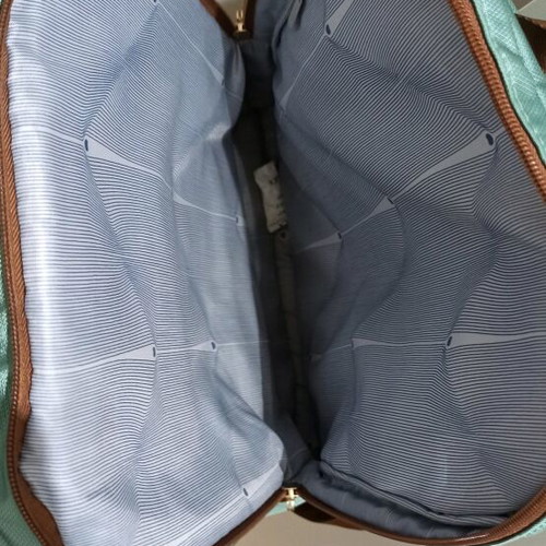 Delsey Freestyle Almond backpack like new, turquoise