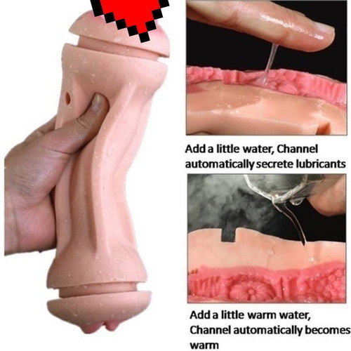 Men Masturbator with Vibration and Earphones, New