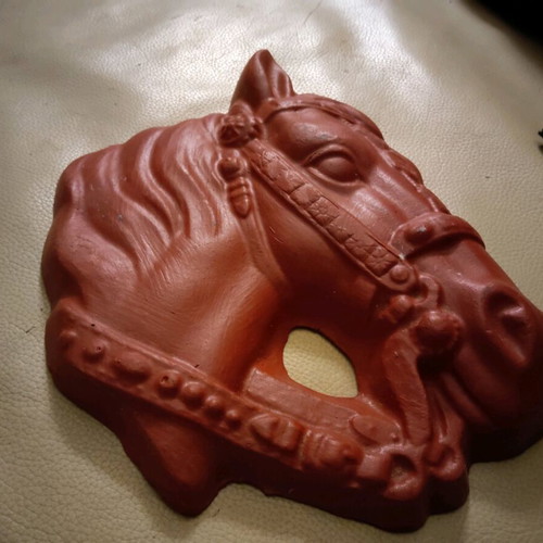 Wall decorative horse head used
