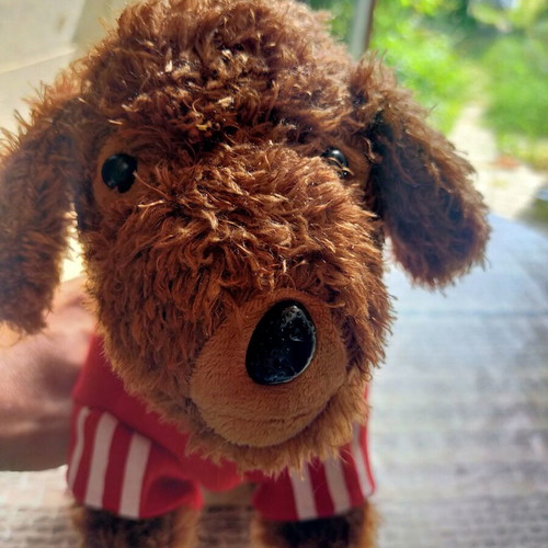 Adidog plush dog toy
