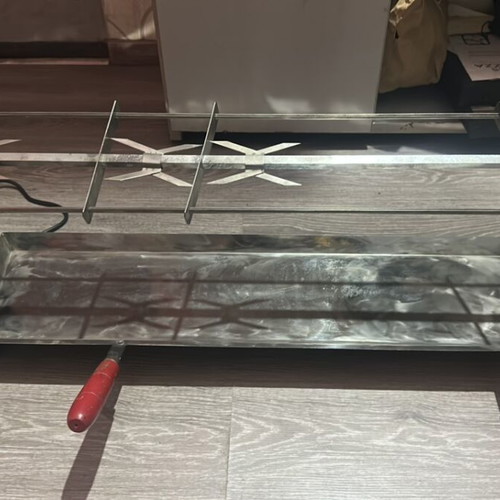 Electric spit with motor like new for kokoretsi and lamb