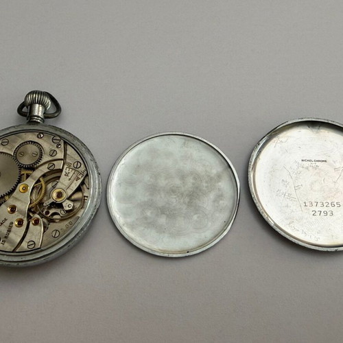 Rolex vintage pocket watch used, military style, 1940