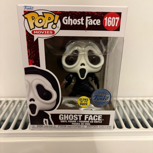 Ghostface Funko Pop 1607 new, glows in the dark