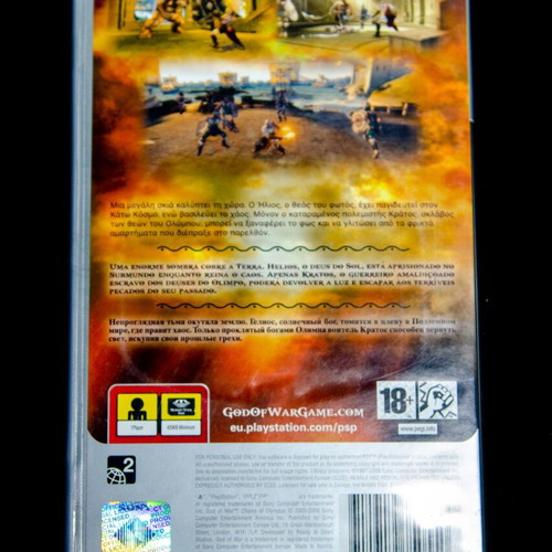 God of War: Chains of Olympus PSP game like new