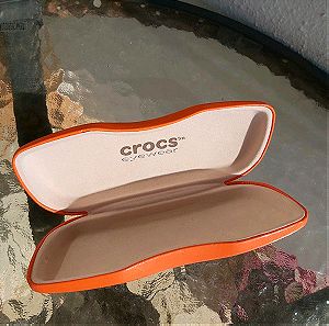 Crocs πορτοκαλί θήκη γυαλιών