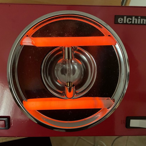 Elchim UV and quartz lamps used, made in Switzerland