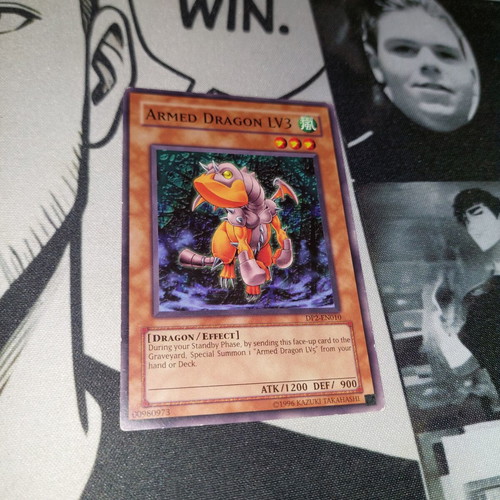 Armed Dragon LV3 trading card used