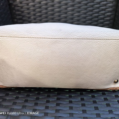 Furla vintage handbag with python effect