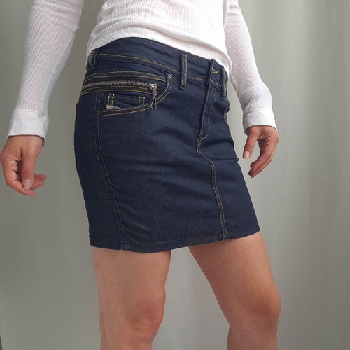 Diesel Jeans women's short denim skirt size 26 / S blue