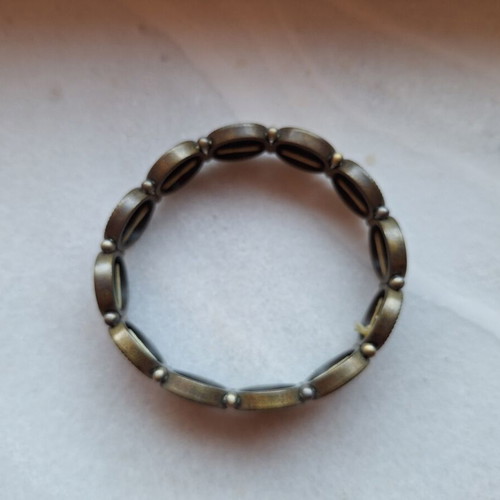 Elastic bracelet like new, brown