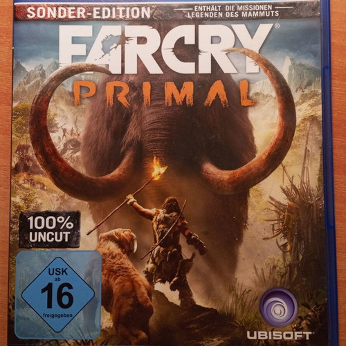 Far Cry Primal PS4 game used, complete with manual