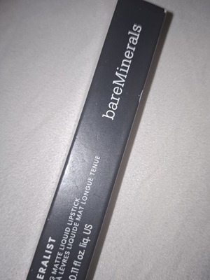 bareMinerals Mineralist Lasting Matte Liquid Lipstick new, Mighty shade