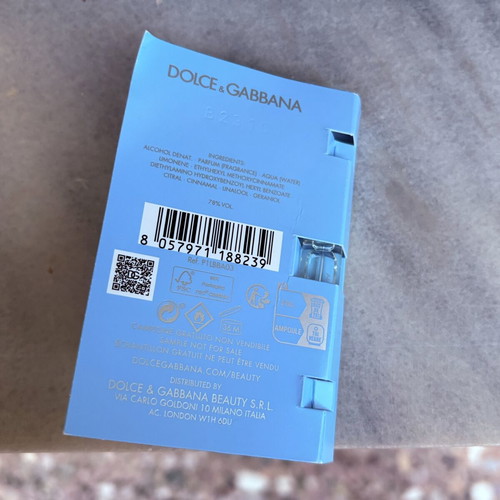 Dolce & Gabbana Light Blue Eau de Toilette tester new, authentic