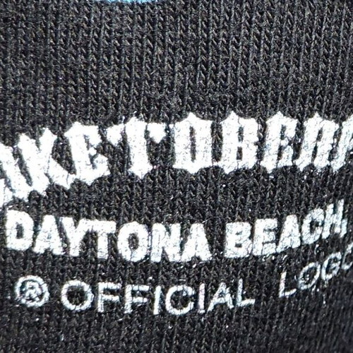 Vintage Motorcycle 1995 Biketoberfest Daytona Beach Black Tee T-Shirt Mens Size XL like new
