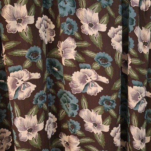Attrattivo long dress like new, size XL, multicolor floral design