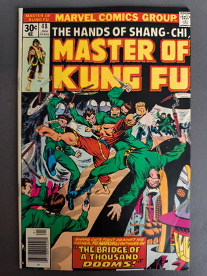 Master of Kung Fu 48 μεταχειρισμένο κόμικς