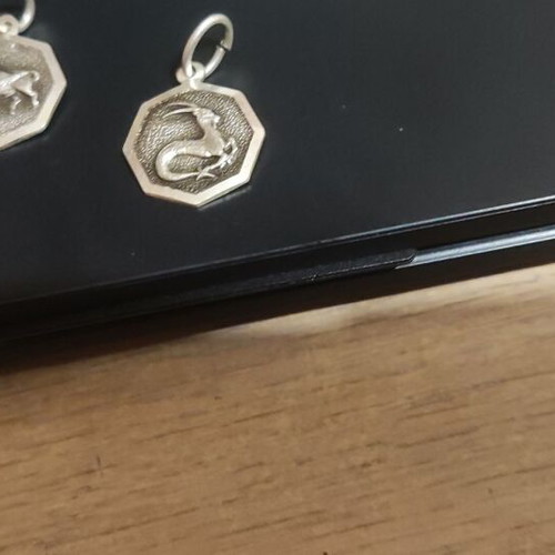 Zodiac silver 925 new, set of 3 pieces