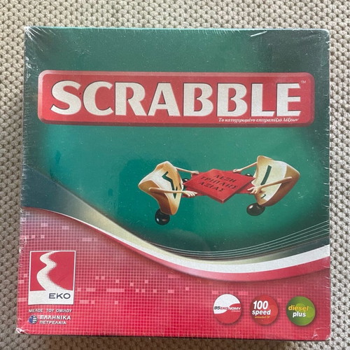 Scrabble mini board game new