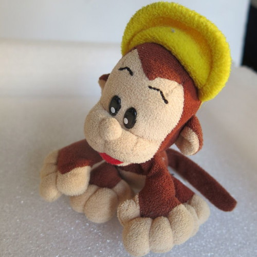 Giocattoli Sicari plush monkey used, height 10cm