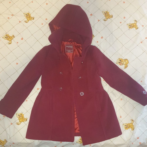 Terranova coat for girl 6-7 years used, bordeaux