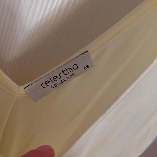 Celestino maxi dress, lemon yellow, one size