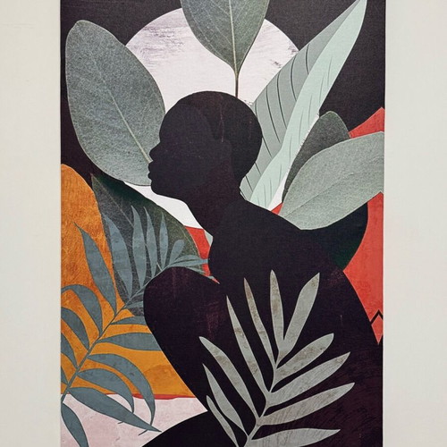 Tropical painting set like new