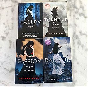 Συλλογή 4 Βιβλίων Lauren Kate στα Αγγλικά (Fallen-Torment-Passion-Rapture)