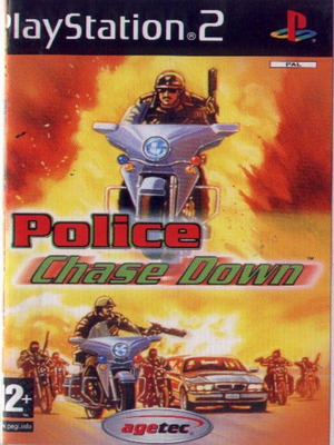 Police Chase Down PlayStation 2 μεταχειρισμένο χωρίς βιβλίο οδηγιών