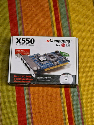 NComputing X550 PCI Card καινούργια στην αρχική συσκευασία