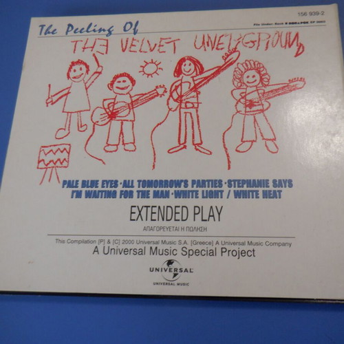 Velvet Underground rare Greek CD digipack used, pop & rock