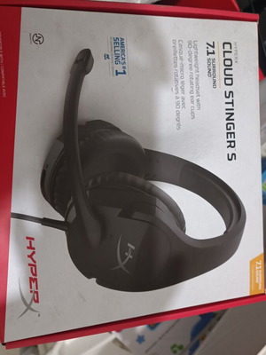Headset Cloud Stinger S 7.1 used, pads might need change