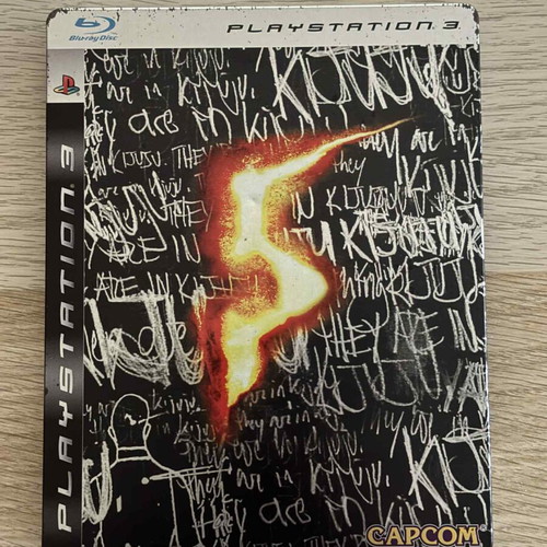 Resident Evil 5 Steelbook Limited Edition PlayStation 3 used, full English