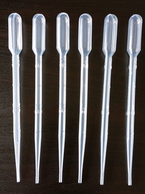 Plastic Droppers 2 ml set of approx. 100 pieces new