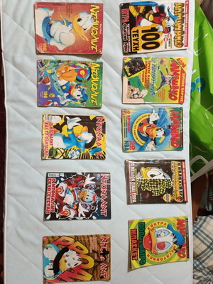 Almanako & Donald comics used, pack of 11