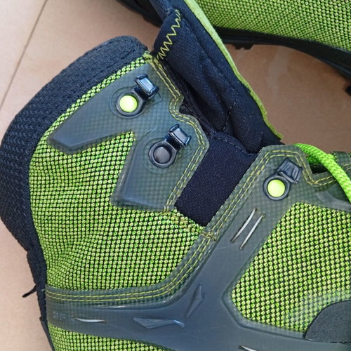 Salewa MS Raven 3 GTX hiking boots new, size 44.5, black and green
