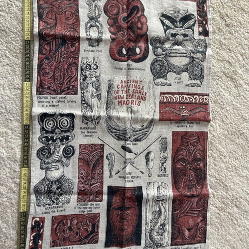 Kitchen towel used from New Zealand collectible