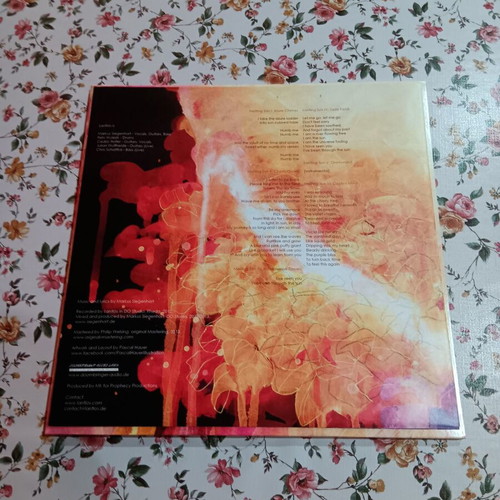 Lantlos Melting Sun gatefold pink vinyl like new metal album