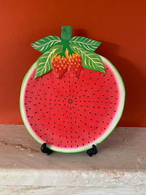 Vintage δίσκος σερβιρίσματος σαν καινούργιος, διάμετρος 30 εκ.