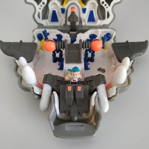 Mighty Max Terminates Wolfship 7 toy used, complete